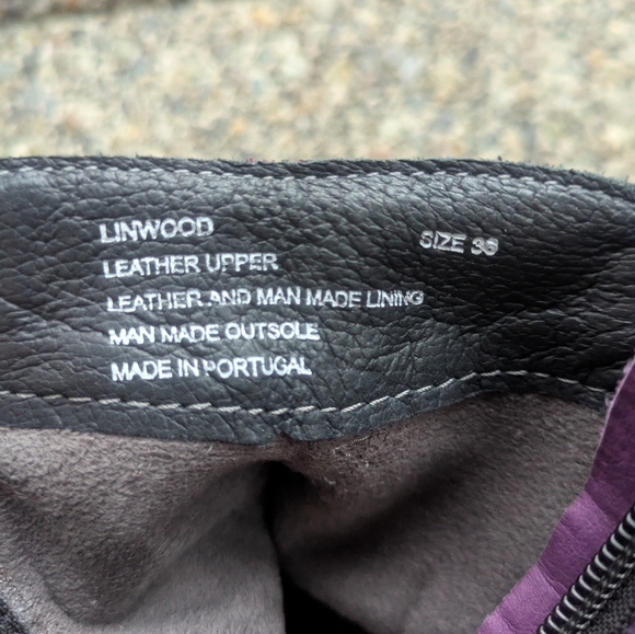 Miz Mooz Linwood Purple Zip Boots - Picture 6 of 6